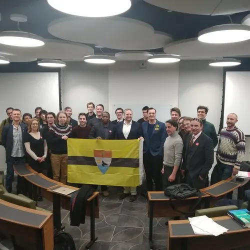 President Jedlicka initiates a discussion on liberty at the King’s College London