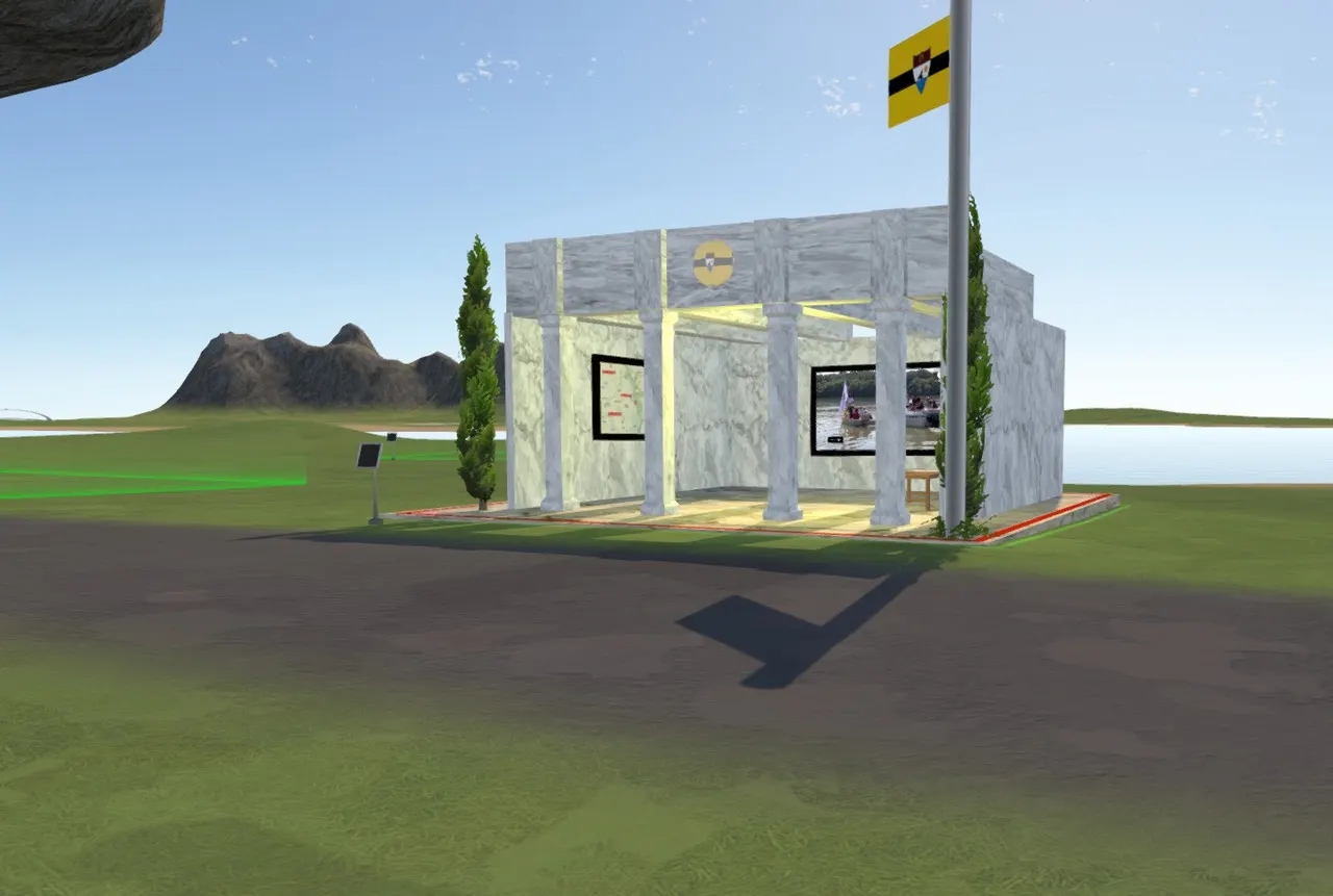 Free Republic of LIBERLAND opens its first virtual embassy inside Somnium Space 2