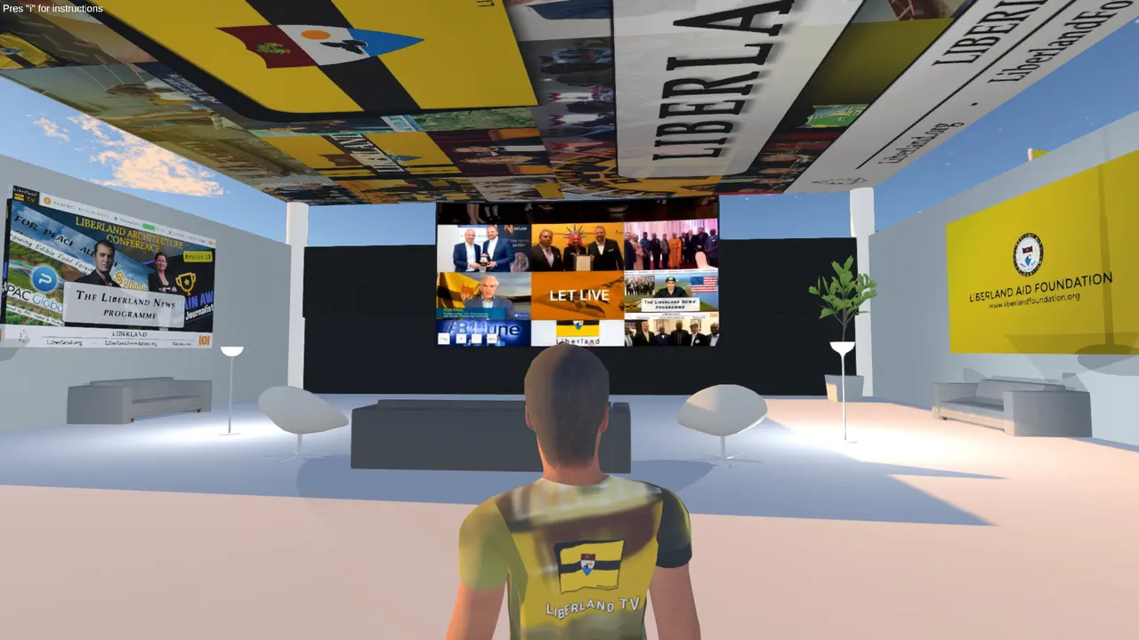 Watch episode 13 Liberland News Program in the virtual world!